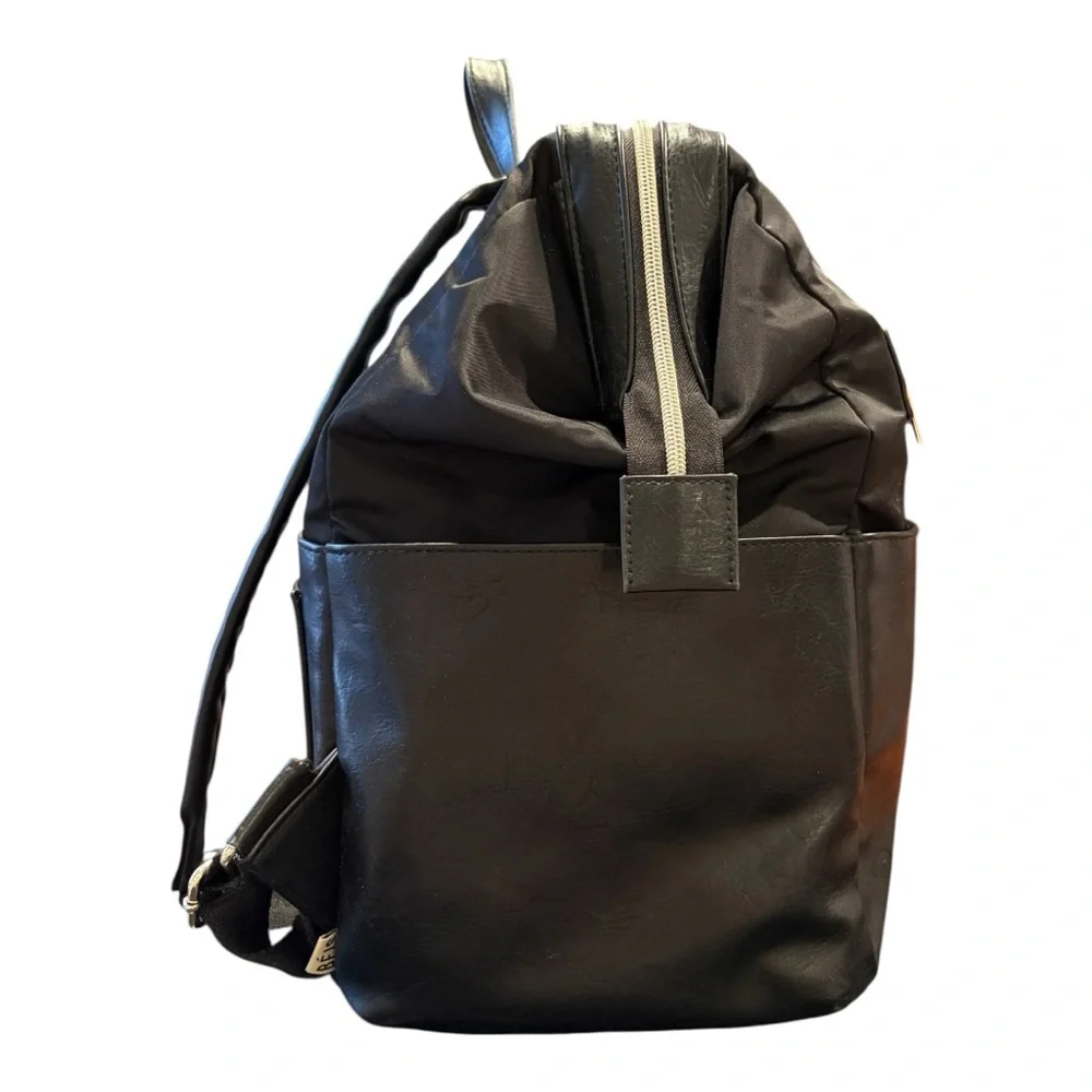 BÉIS Black Diaper Backpack – Stylish & Functional Baby (All purpose) Bag UB3
